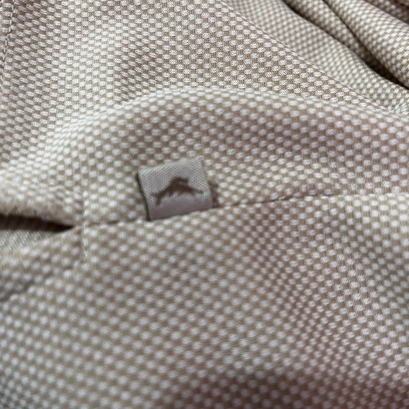 Tommy Bahama Tan Short Sleeve Polo - Picture 4 of 10